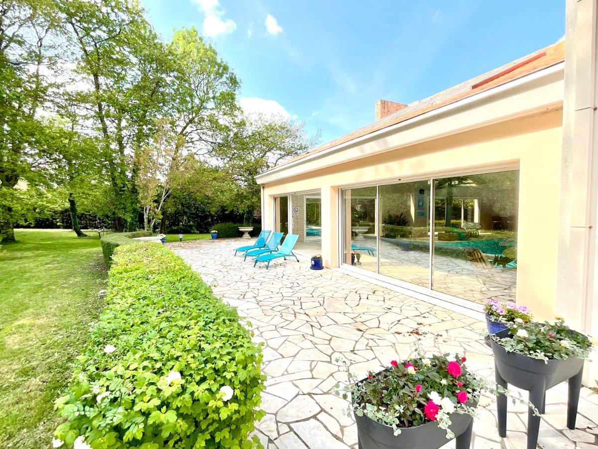 Les Jardins De La Muse, Piscine Couverte, Spa Et Fitness Basse-Goulaine Ngoại thất bức ảnh